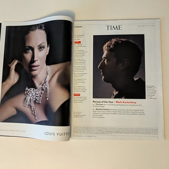 Time Mark Zuckerberg Facebook Person magazine 2010 2011 2013 2014 - Picture 3 of 16